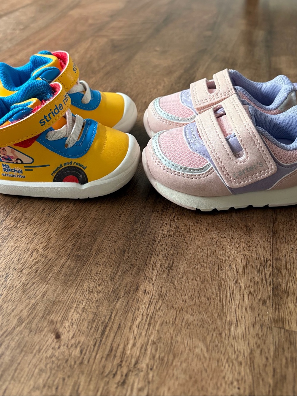 Stride Rite Toddler Size 2 & Pink Carter’s Athletic Shoes size 2.5